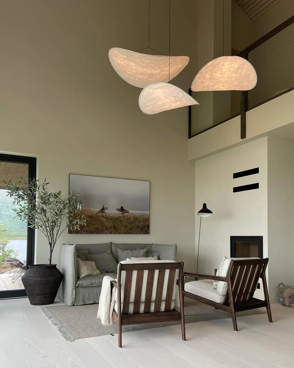 Tense Pendant Light | Potato Chip lamp