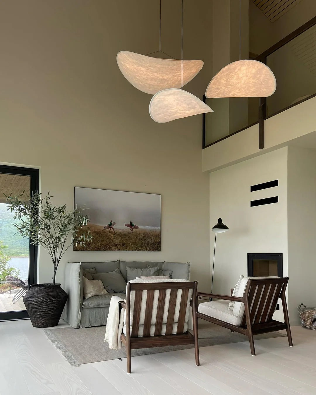 Tense Pendant Light | Potato Chip lamp
