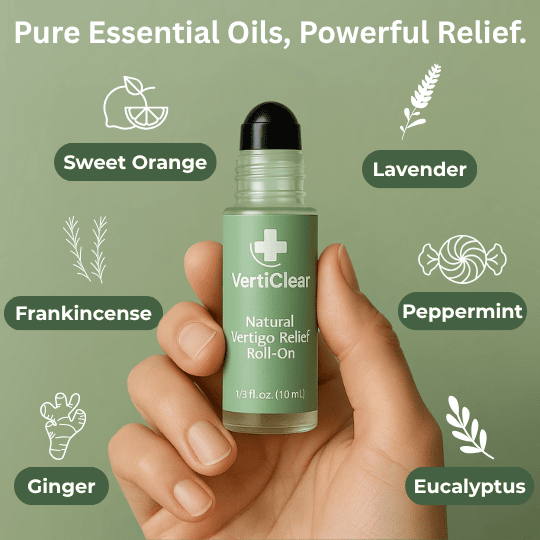 Ätherisches Öl als Roll-on – Mischung aus Pfefferminze, Ingwer und Lavendel, 10 ml
