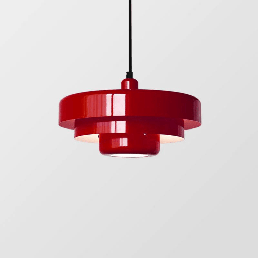 Elegancka trójpoziomowa lampa wisząca Aurelia w kolorach makaroników