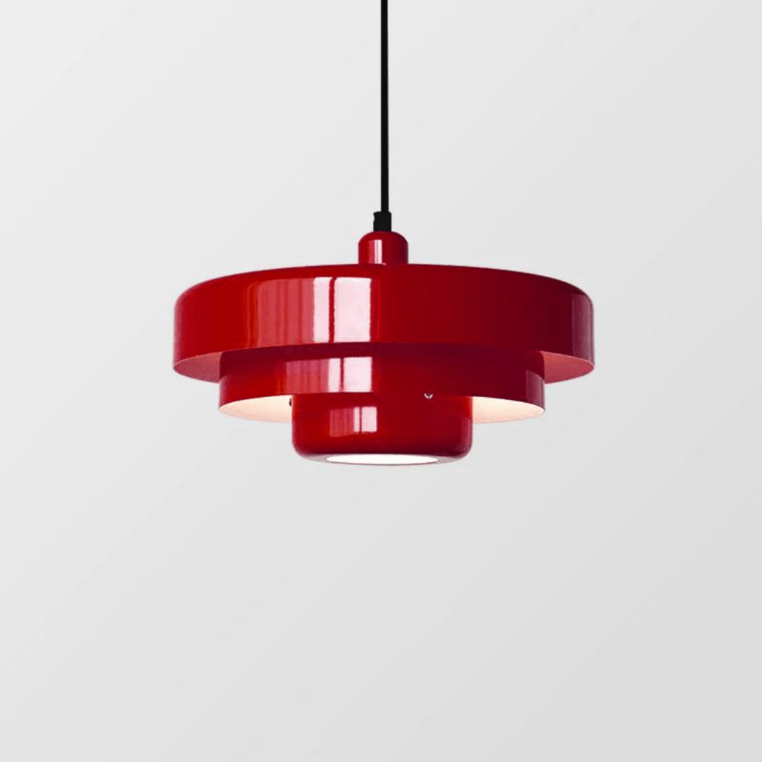 Elegancka trójpoziomowa lampa wisząca Aurelia w kolorach makaroników