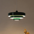 Elegancka trójpoziomowa lampa wisząca Aurelia w kolorach makaroników
