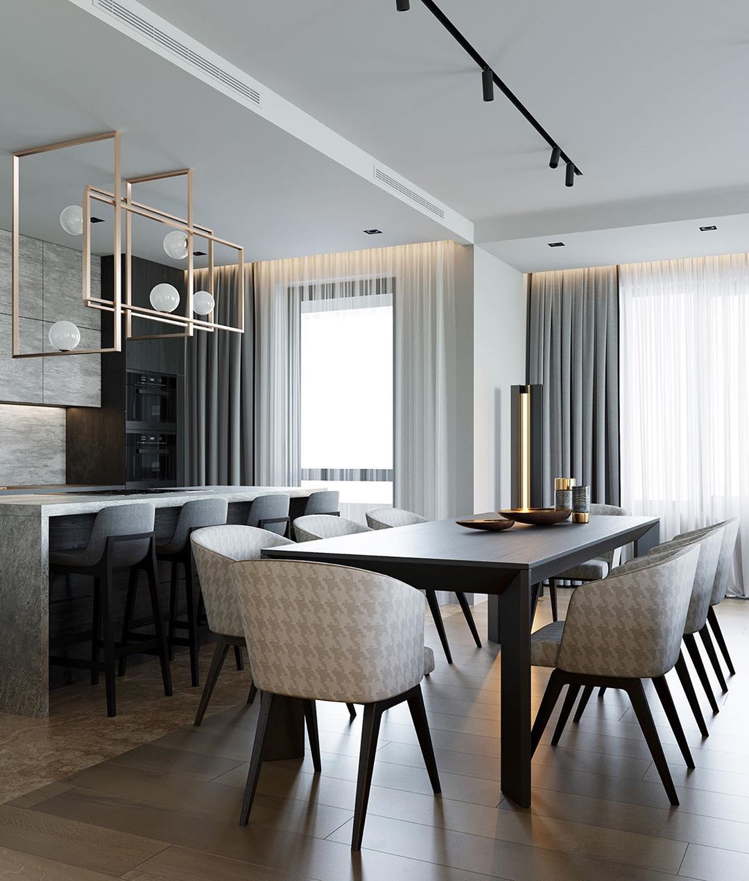 Lampu Siling Kaca dan Gangsa Elara | Orntli