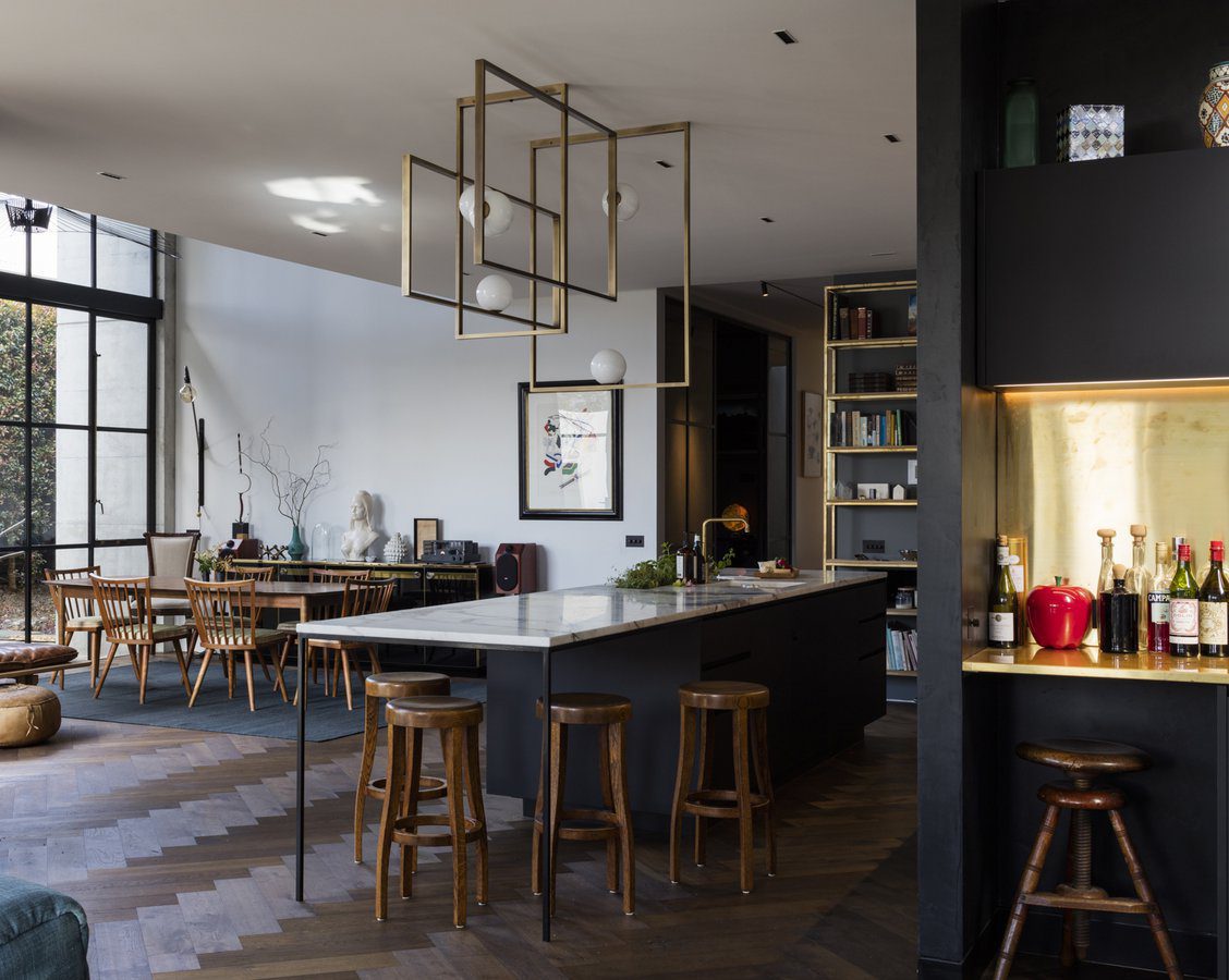 Lampu Siling Kaca dan Gangsa Elara | Orntli