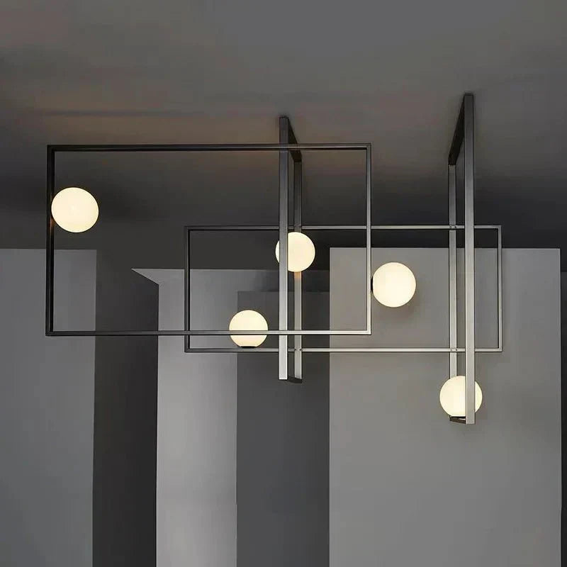 Lampu Siling Kaca dan Gangsa Elara | Orntli