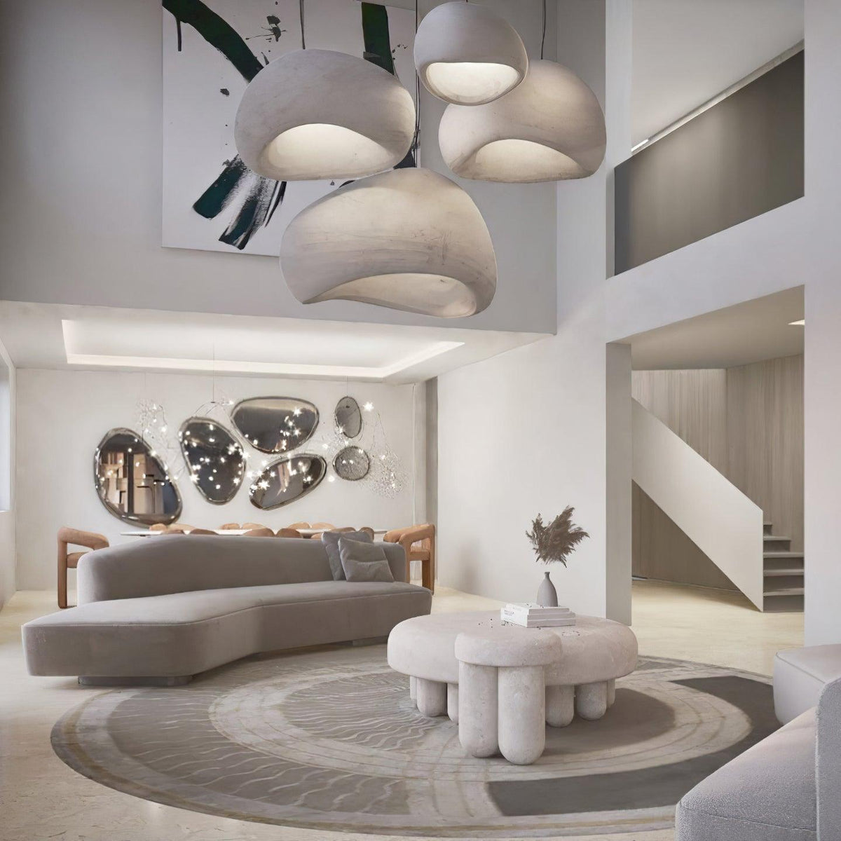 Lampada a sospensione Nubia Cloud — Sfera diffusa