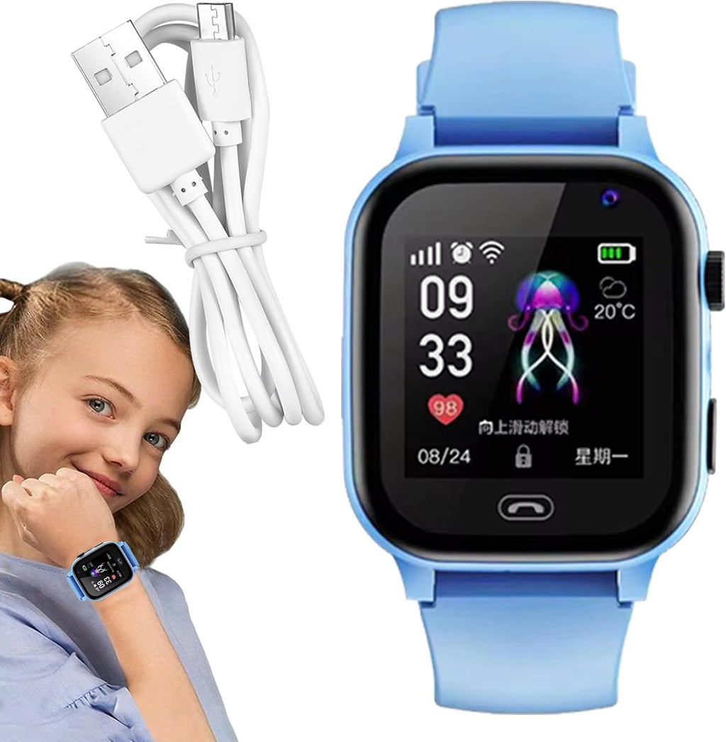 KidTrack Pro 4G GPS óra kamerával SOS IP67 vízálló