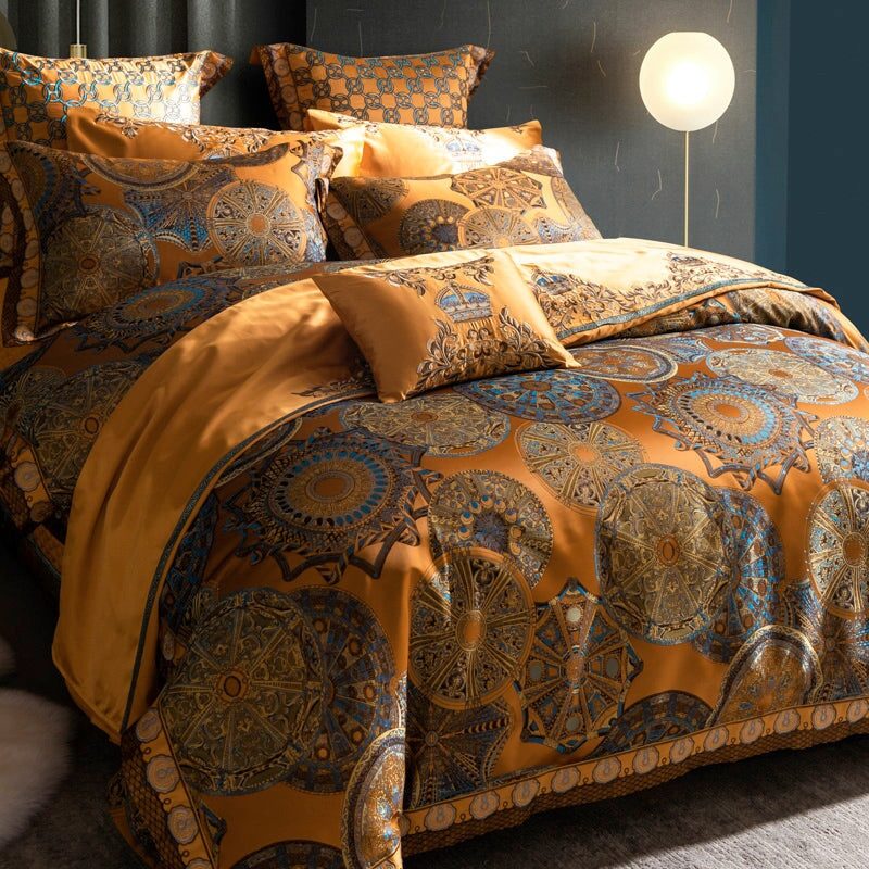 Kleopatra Luxury Duvet Cover Set (600 TC)