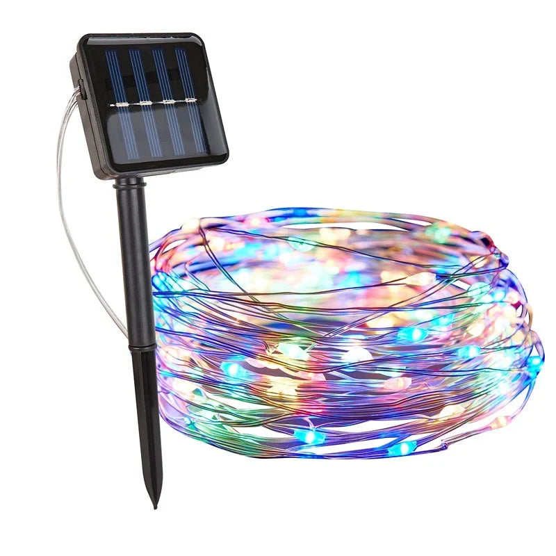 Catena luminosa a energia solare - Illuminazione d'atmosfera IP65 adatta per interni ed esterni