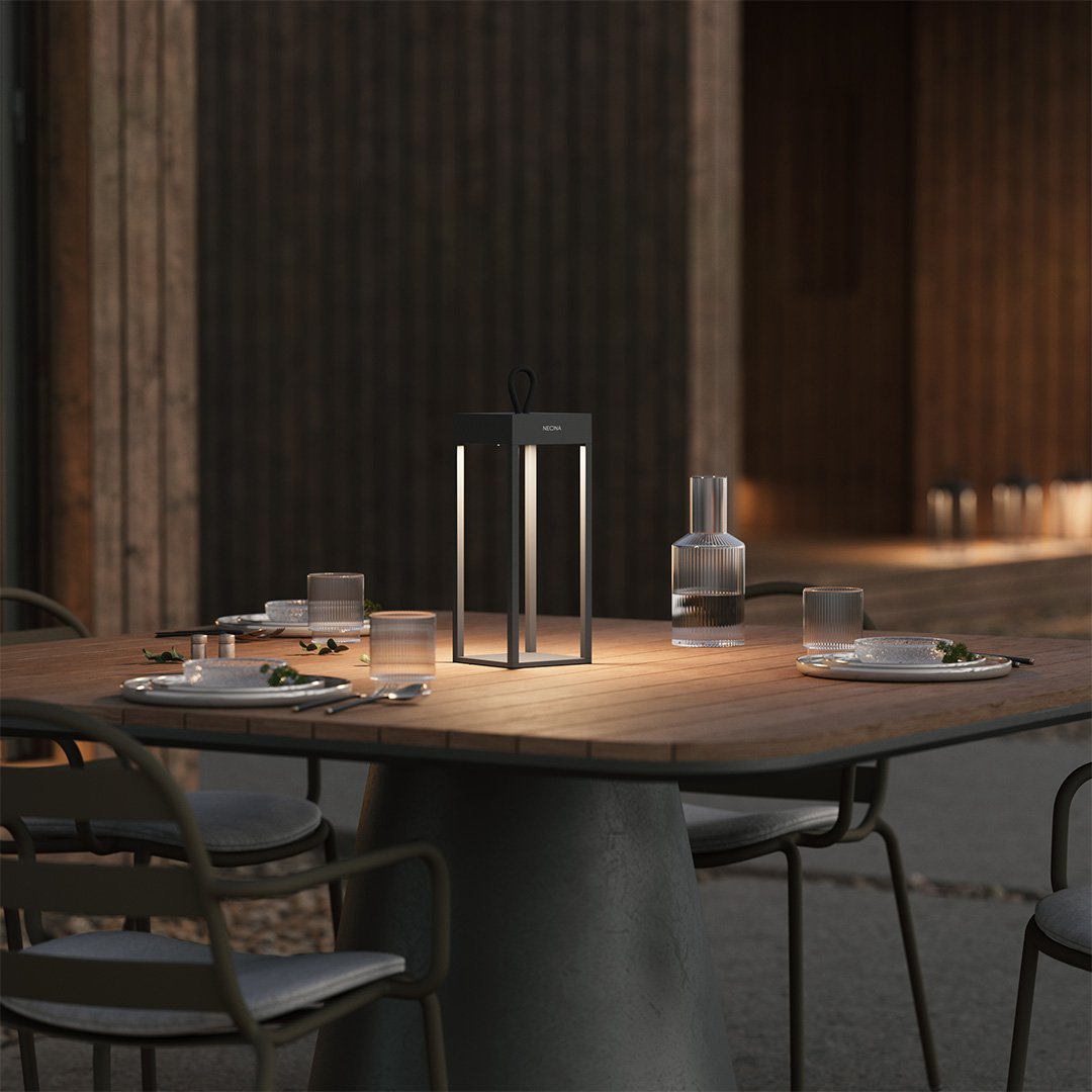 LumaNova Portable Touch Control LED Light Dimmable Indoor Outdoor Lamp