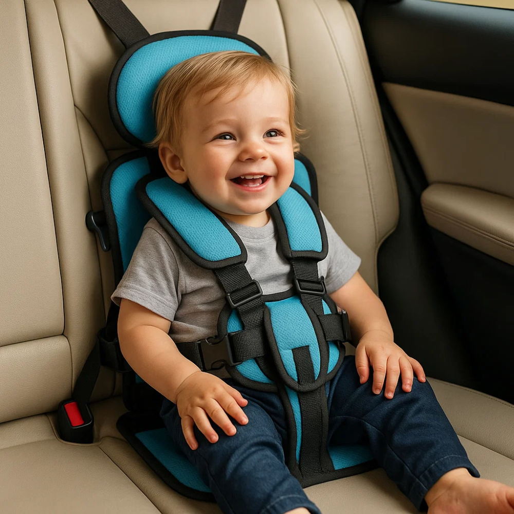 Seggiolino Auto Portatile AuroraSafe per la Sicurezza, per Età da 1 a 14 Anni