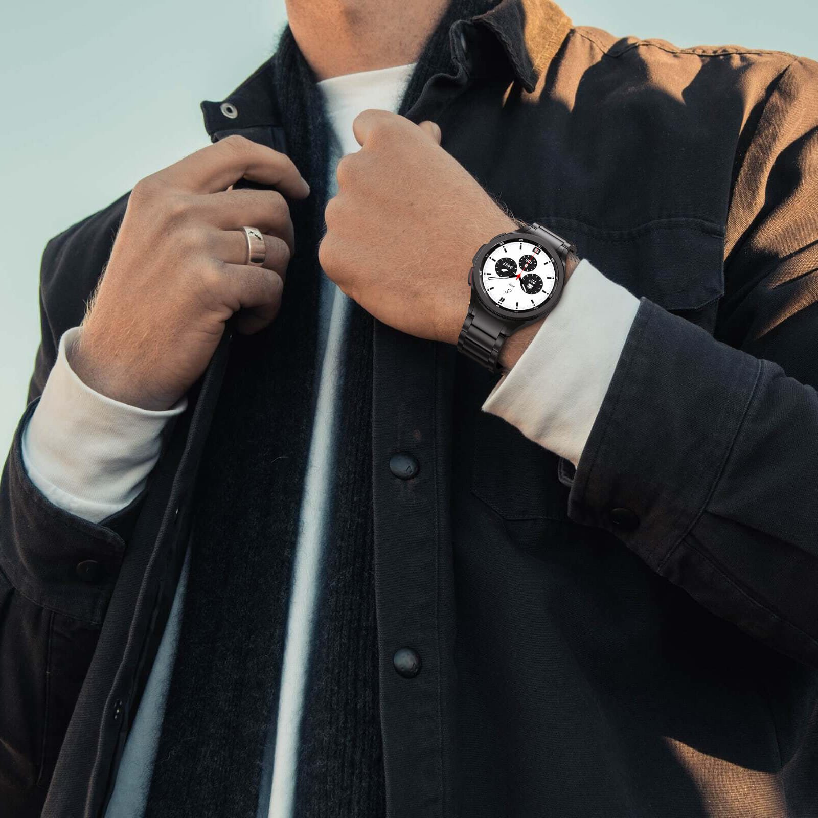 Bracelet léger en titane pour Samsung Galaxy Watch