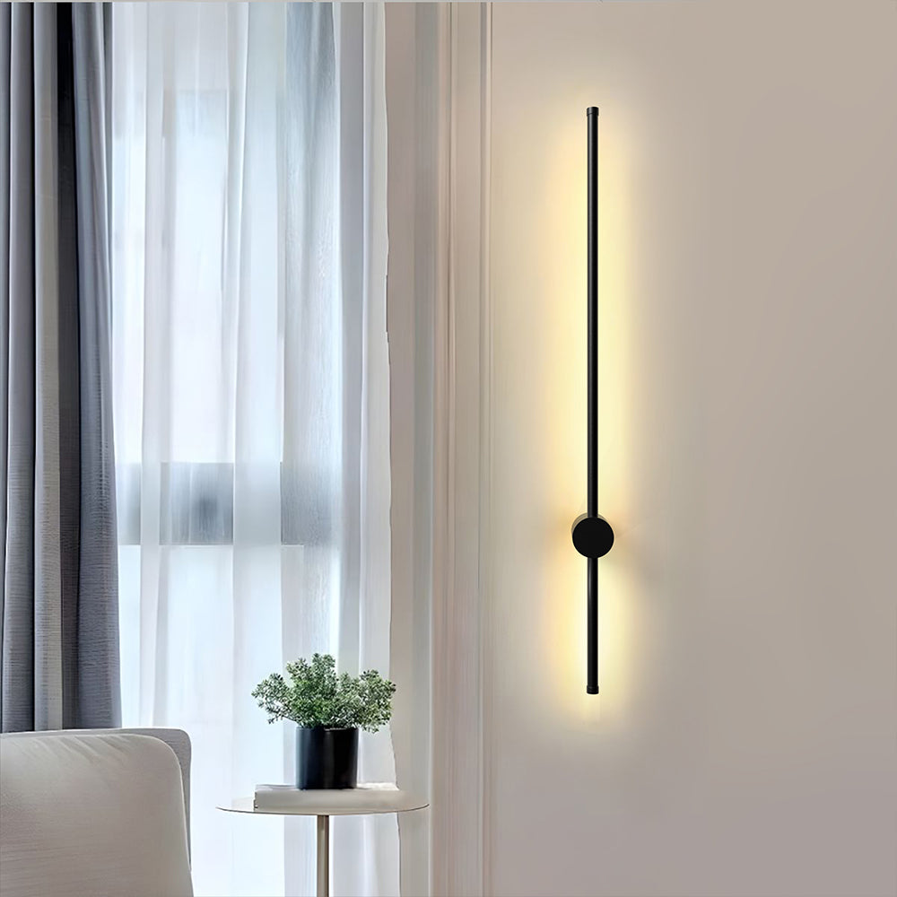 Lumistra lineáris LED fali lámpa modern fali tartóval