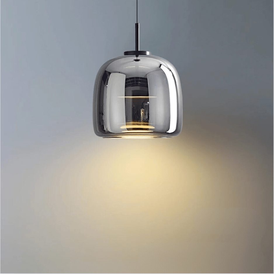 Lampadario in vetro AstraLux per illuminazione d'interni moderna