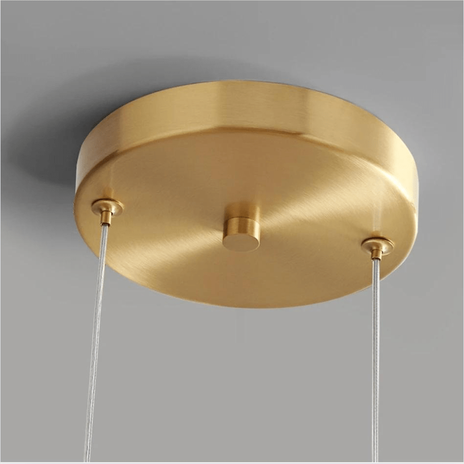 Lampadario in vetro AstraLux per illuminazione d'interni moderna