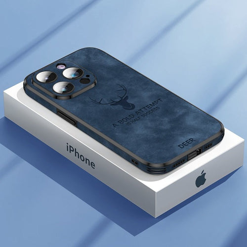 NovaGuard Leren Luxe iPhone-hoes met Schokbescherming