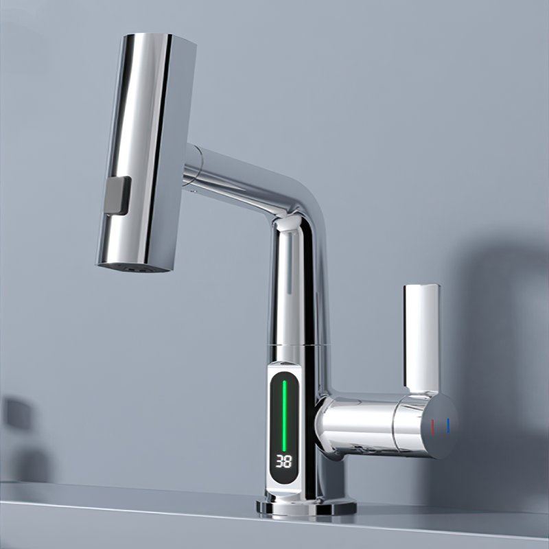 Smartfaucet Pro: Älykäs hana digitaalisella näytöllä