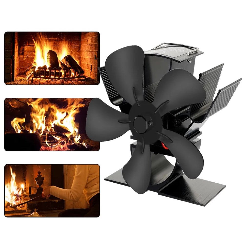 Ventilatore per Stufa a Legna AuroraHeat per Stufe a Legna