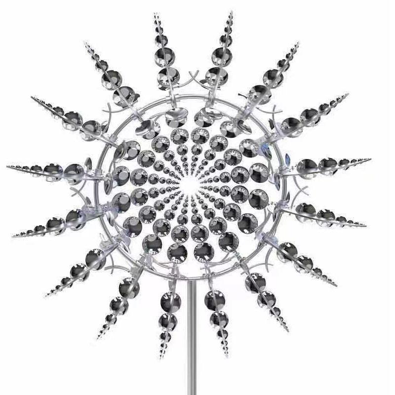Zephyra Charm | Szeszélyes Fém Szélmalom | Orntli