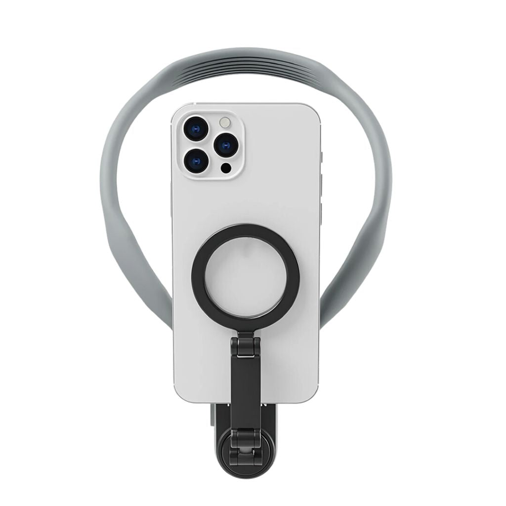 Support de téléphone magnétique POV et fixation pour cou
