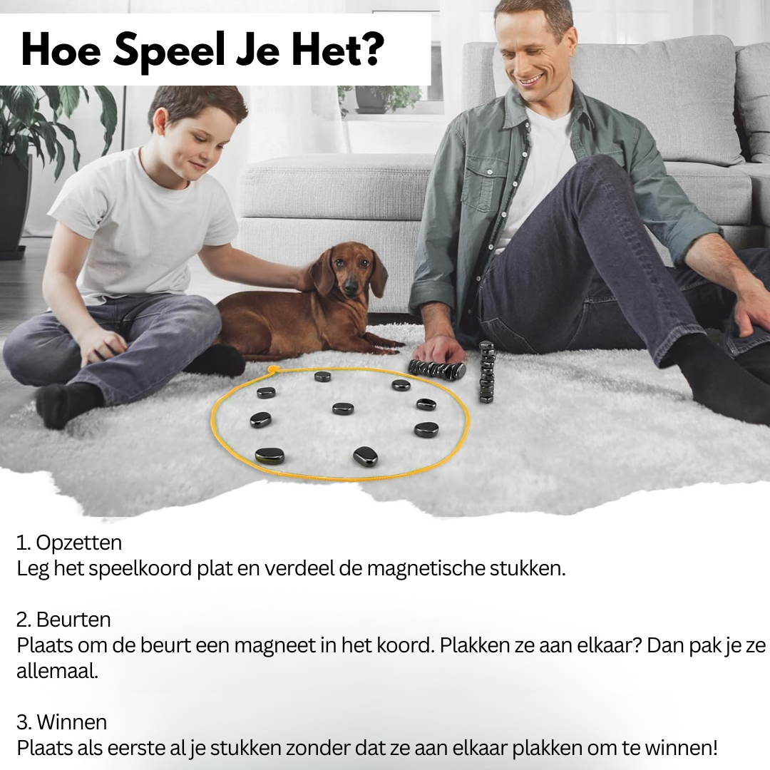 AeroMove Magnetisk Reisesjakksett for Smart Underholdning CheckMate