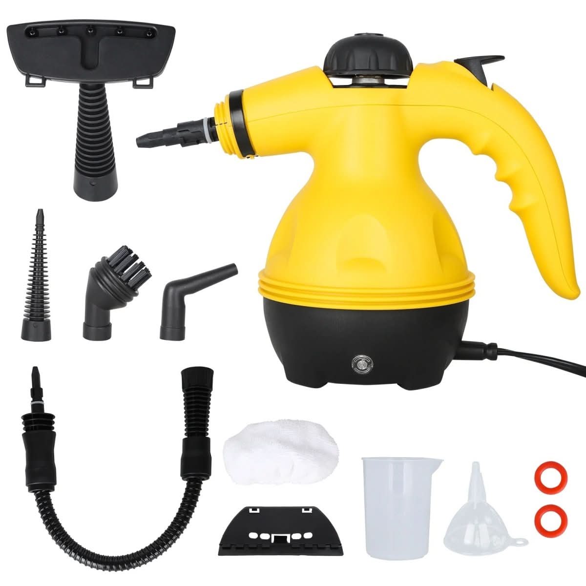 No Chemicals All In One Steam Cleaner With 8 Attachments For Home Clothes And Windows