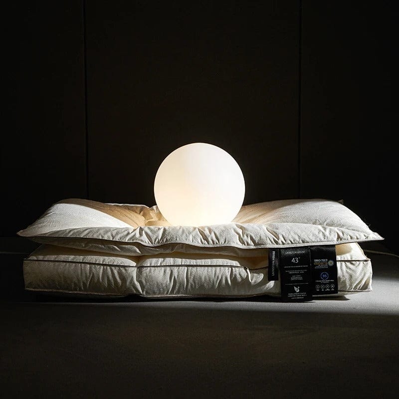 وسادة الذاكرة بحشو ريش الإوز الأبيض من جاكار