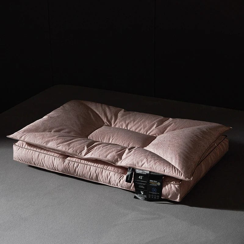 وسادة الذاكرة بحشو ريش الإوز الأبيض من جاكار