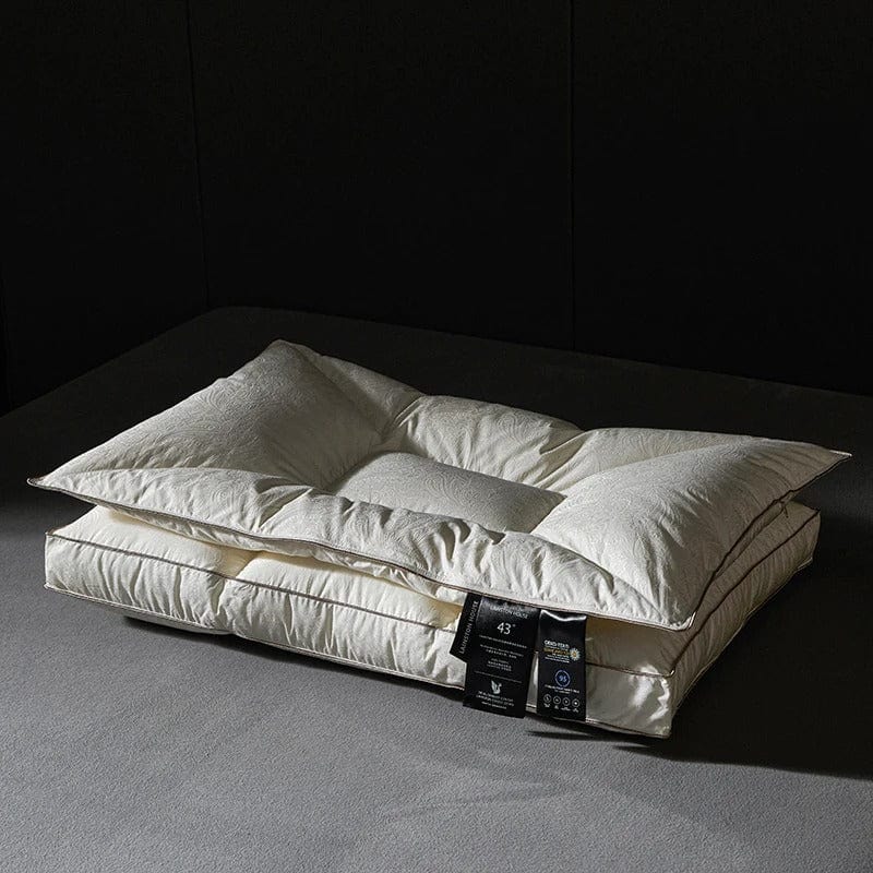 وسادة الذاكرة بحشو ريش الإوز الأبيض من جاكار