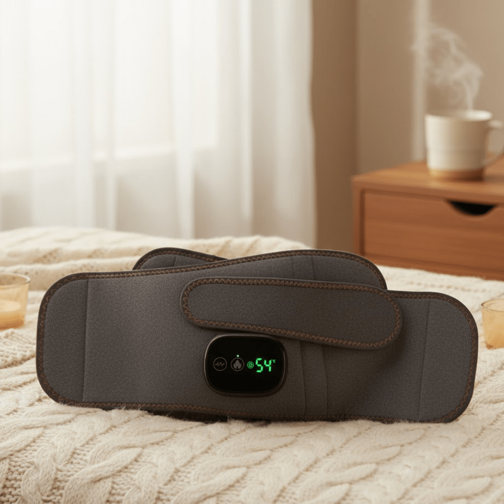 LuminaFlex ergonomisk rygmassager med varme og rødt lys til lindring af rygsmerter