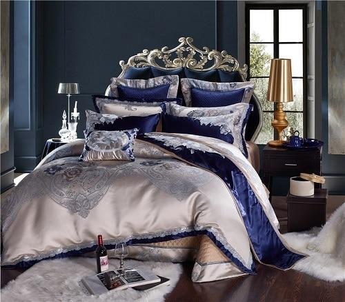 Set Sarung Selimut Majestic Blue (1000 TC)