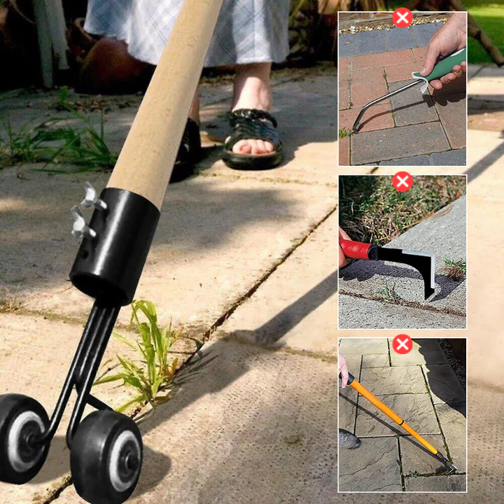 GardenEase Dispozitiv Puternic pentru Îndepărtarea Ușoară a Plantei Nedorite din Crăpături
