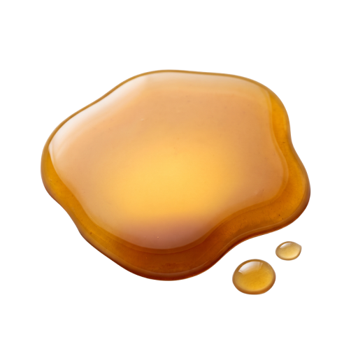 Golden liquid drop