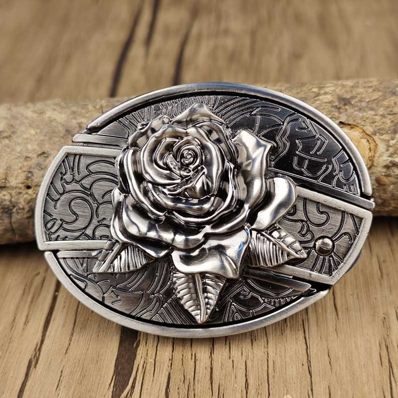 TerraForge Metall Ovale Cowboys Gürtelschnalle Zubehör