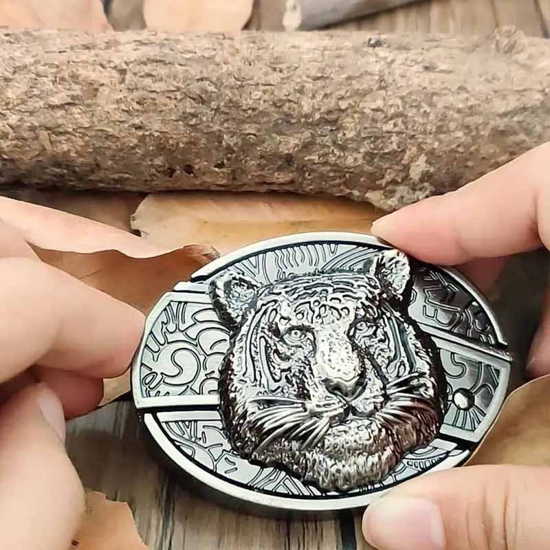 TerraForge Metall Ovale Cowboys Gürtelschnalle Zubehör