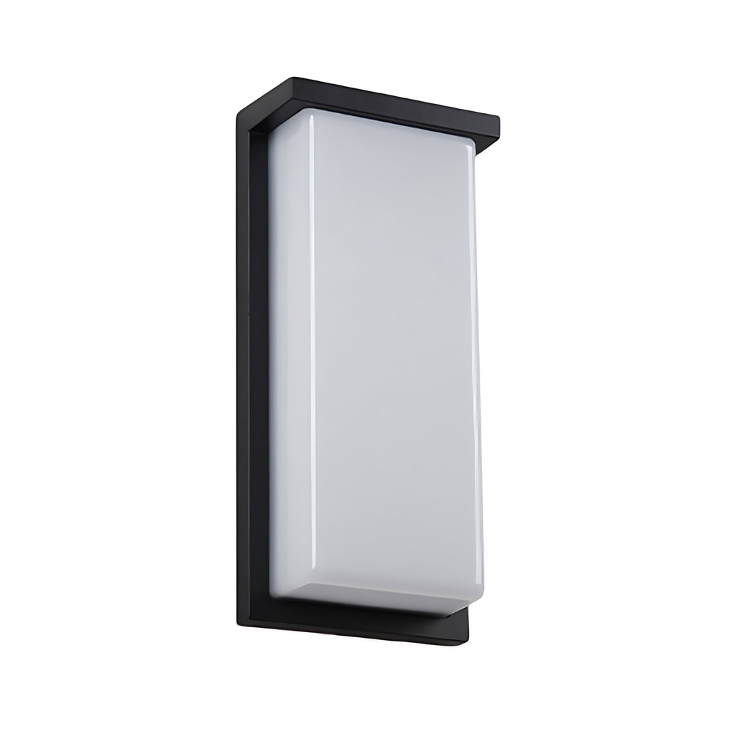 Applique da esterno Heather a LED — corpo rettangolare pressofuso