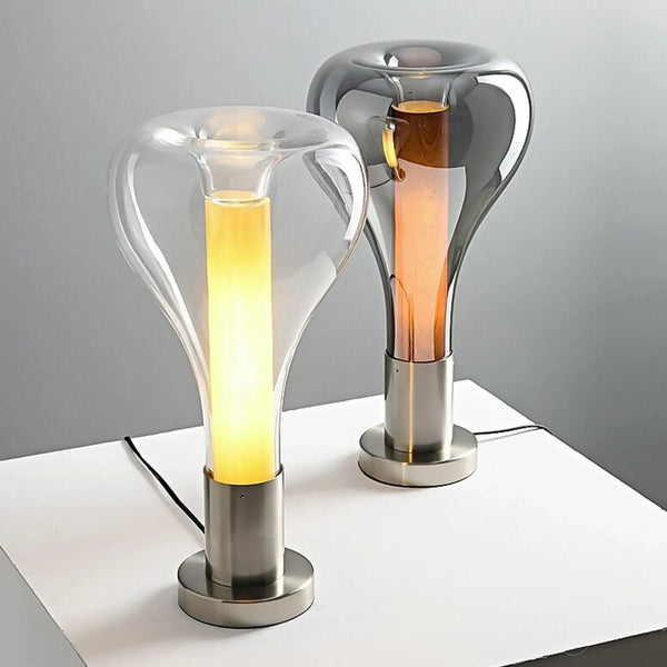 Viretta Lava Flow Calming Art Table Lamp for Ambient Glow