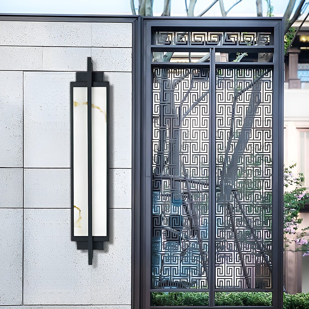 Gifed moderne LED-Wandleuchte aus Marmor — Außenwandleuchte