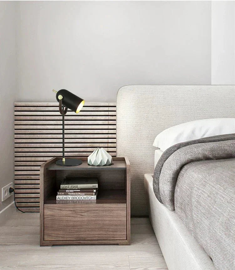 Aurora Modern Metal Desk Light With E27 LED For Reading And Ambience