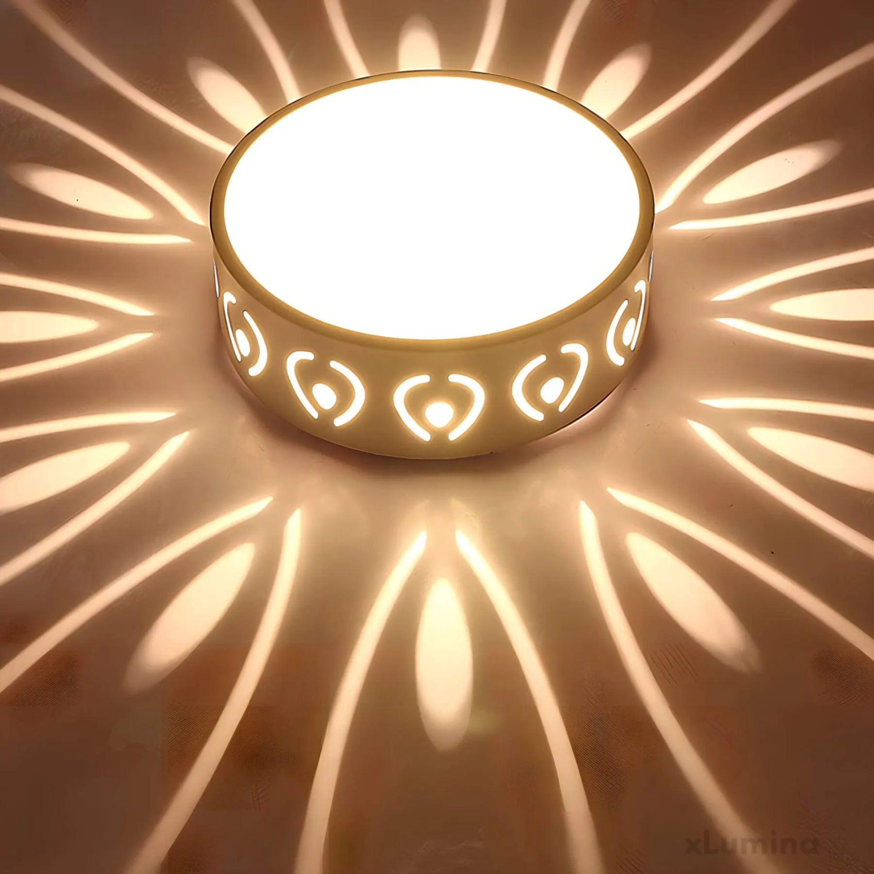 クリスタルとアクリルのモダンLED天井照明器具