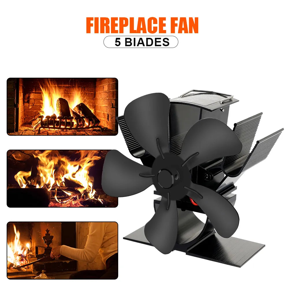 Ventilatore per Stufa a Legna AuroraHeat per Stufe a Legna