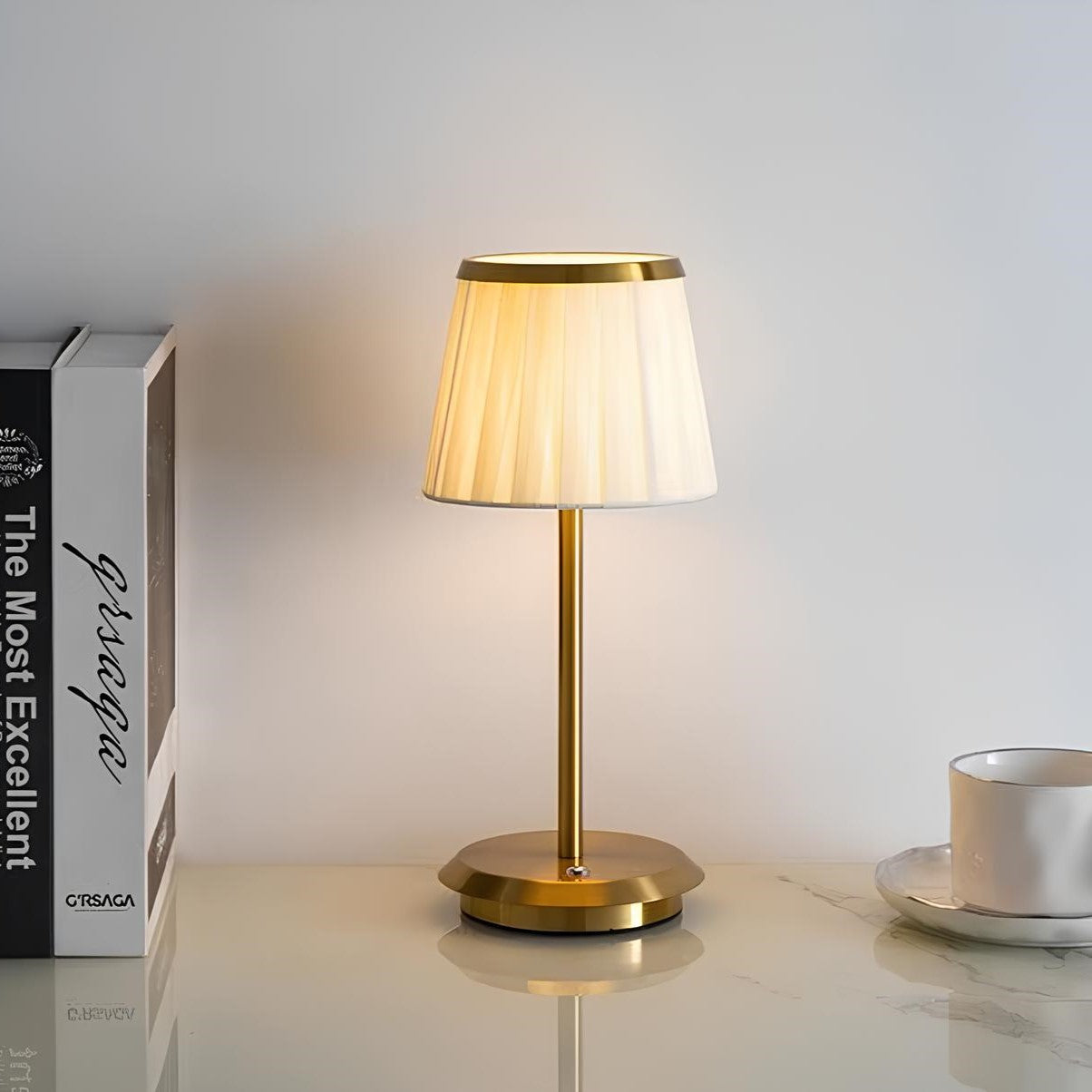 Viora Glow Touch Lampe – Elegante LED-Tischleuchte