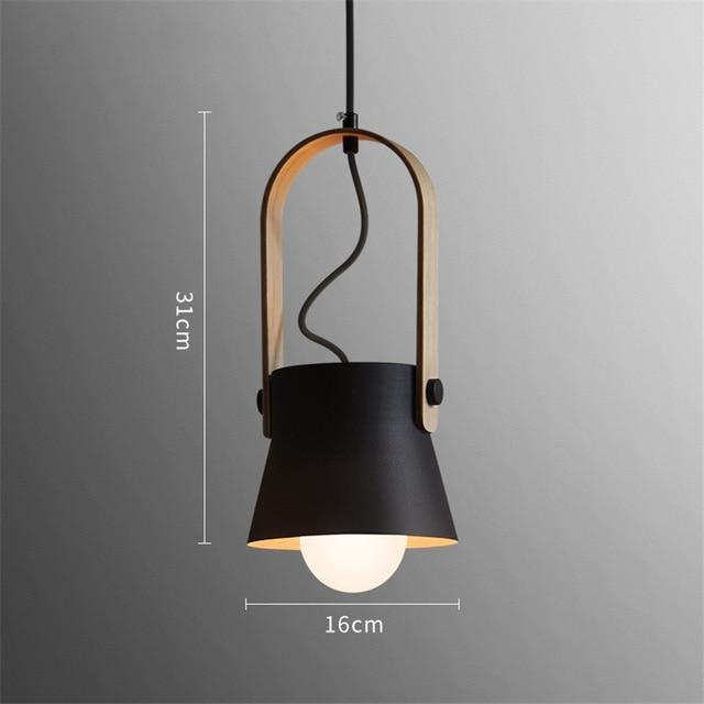 Lampu Gantung Besi LED Gaya Nordic Loft