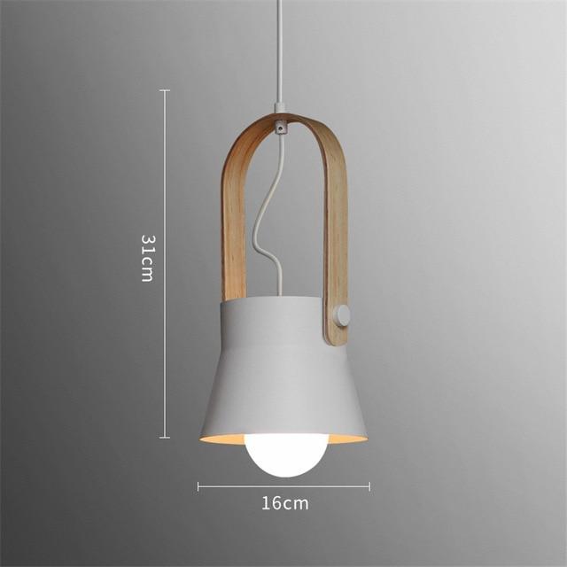 Lampu Gantung Besi LED Gaya Nordic Loft