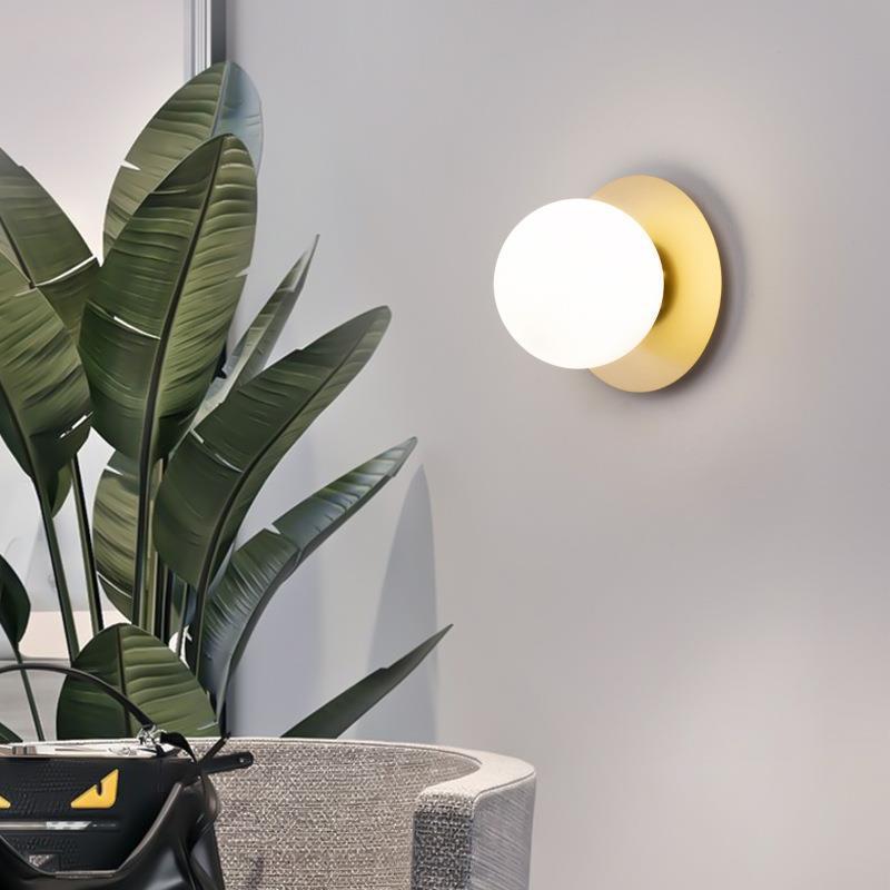 Melo Wall Lamp Chic Sphere Glass - Lamp Outdoor