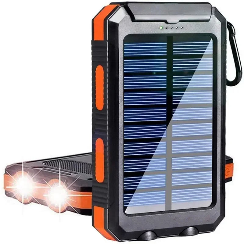 IP67防水 太陽光発電 携帯用蓄電池 500000mAh