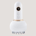 Electric body massager with digital display and multi-needle massage head