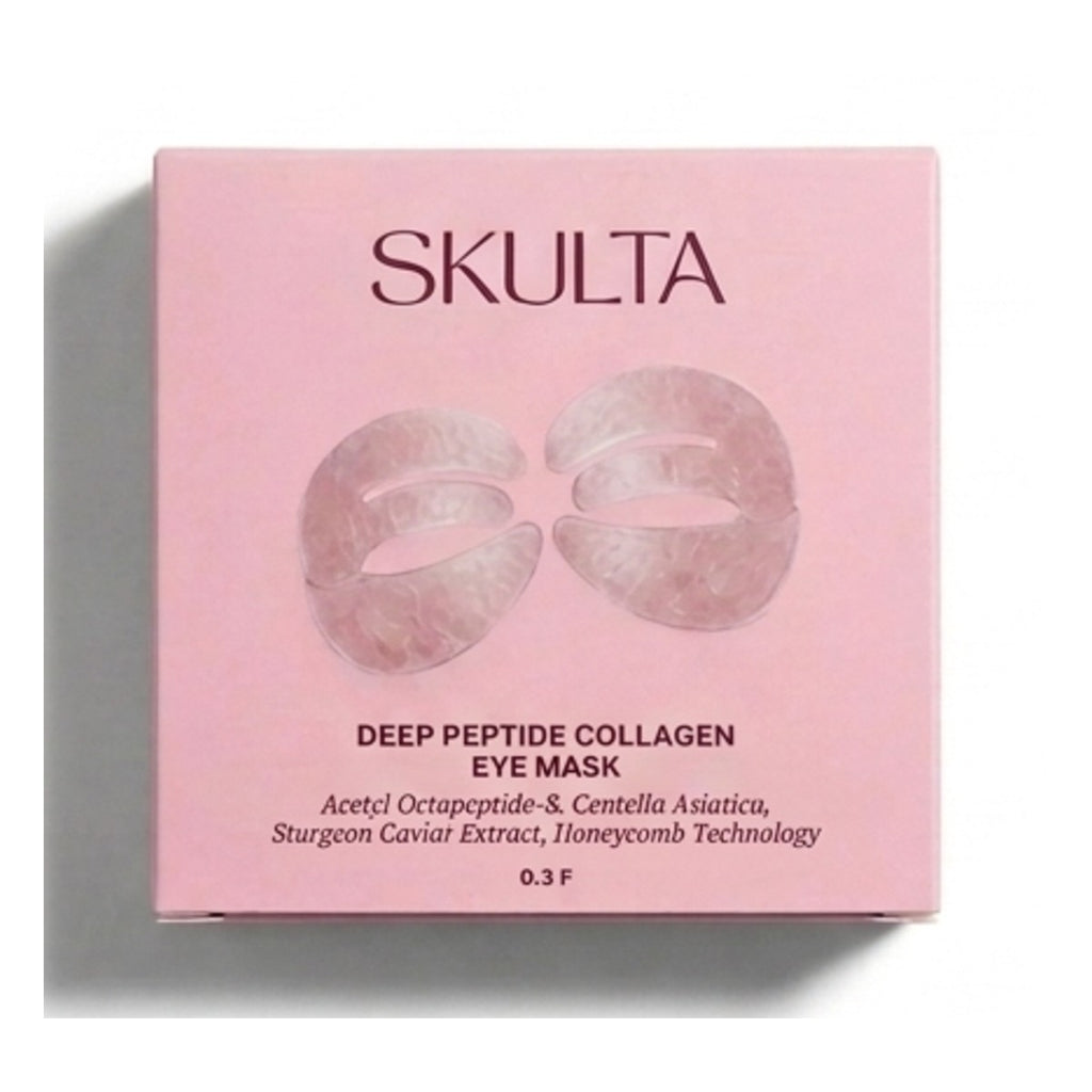 Peptide collagen eye mask box
