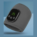 Cordless heated ankle massager with digital control panel