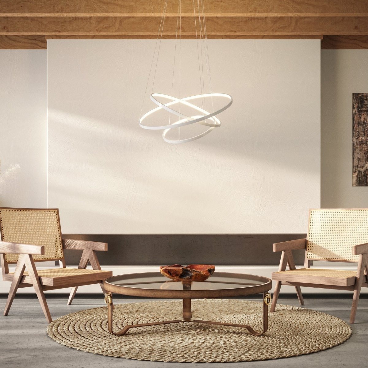 Aurelian Arc LED függeszték távirányítóval, a Celara márkától